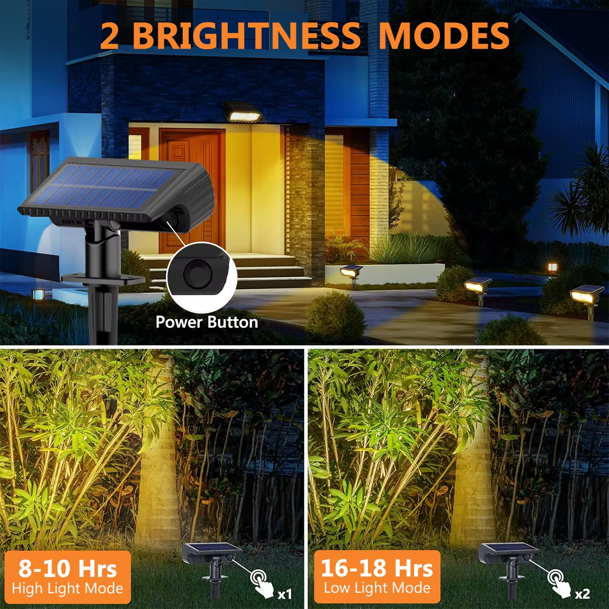 4 Pack Solar Landscape Spot Li - Outdoor Lighting And Landscape avaliação e preço