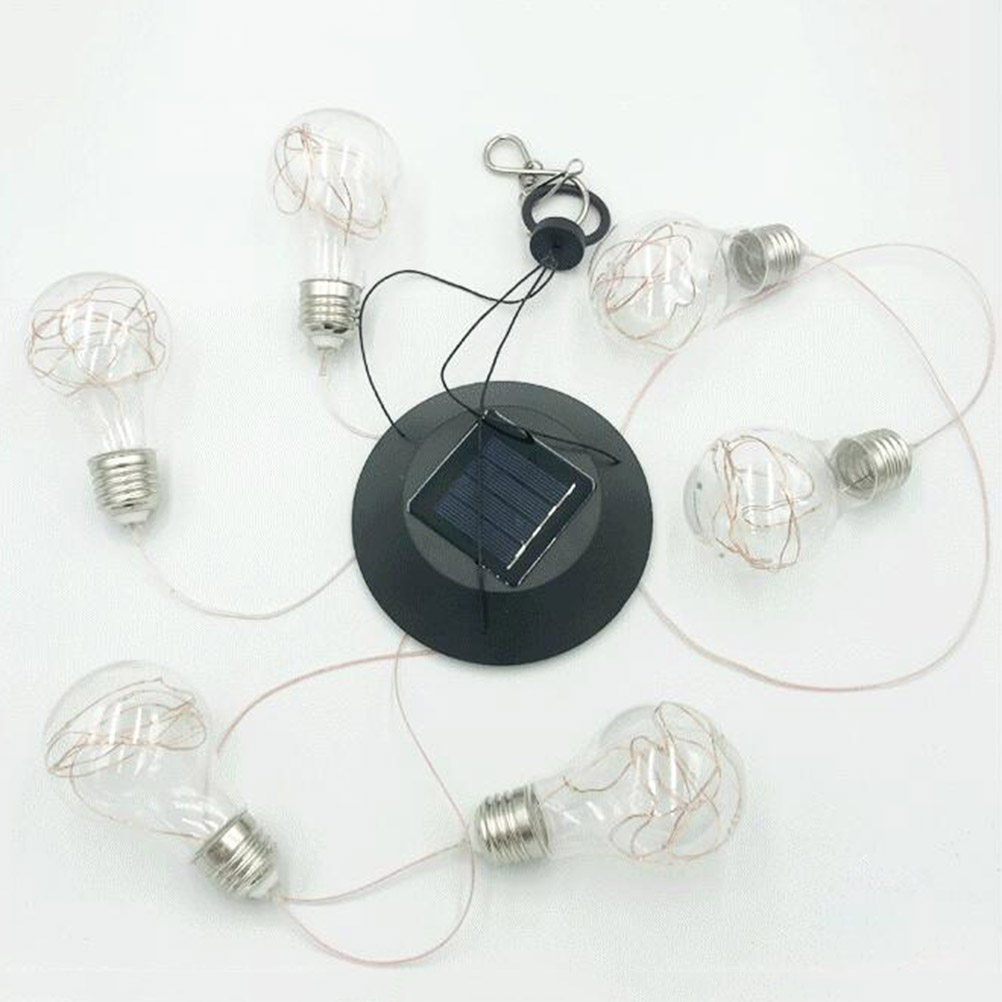 6 LED Solar Powered Wind Chime - Outdoor Lighting On Trees avaliação e preço