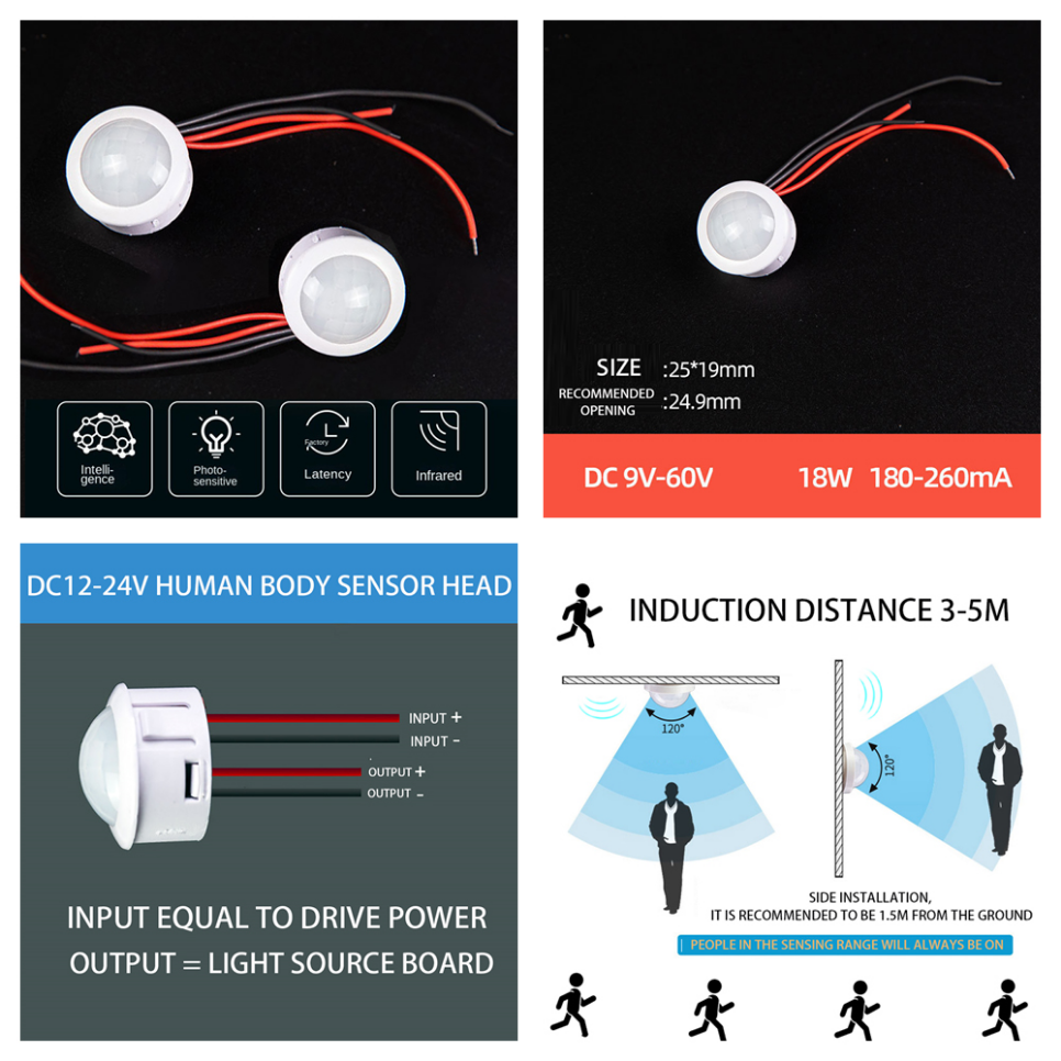 9V-60V 110V-220V LED Sensitive - Outdoor Lighting Timer Switch avaliação e preço