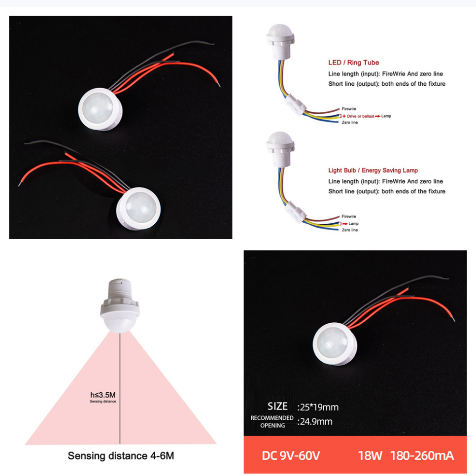 9V-60V 110V-220V LED Sensitive - Outdoor Lighting Timer Switch avaliação e preço