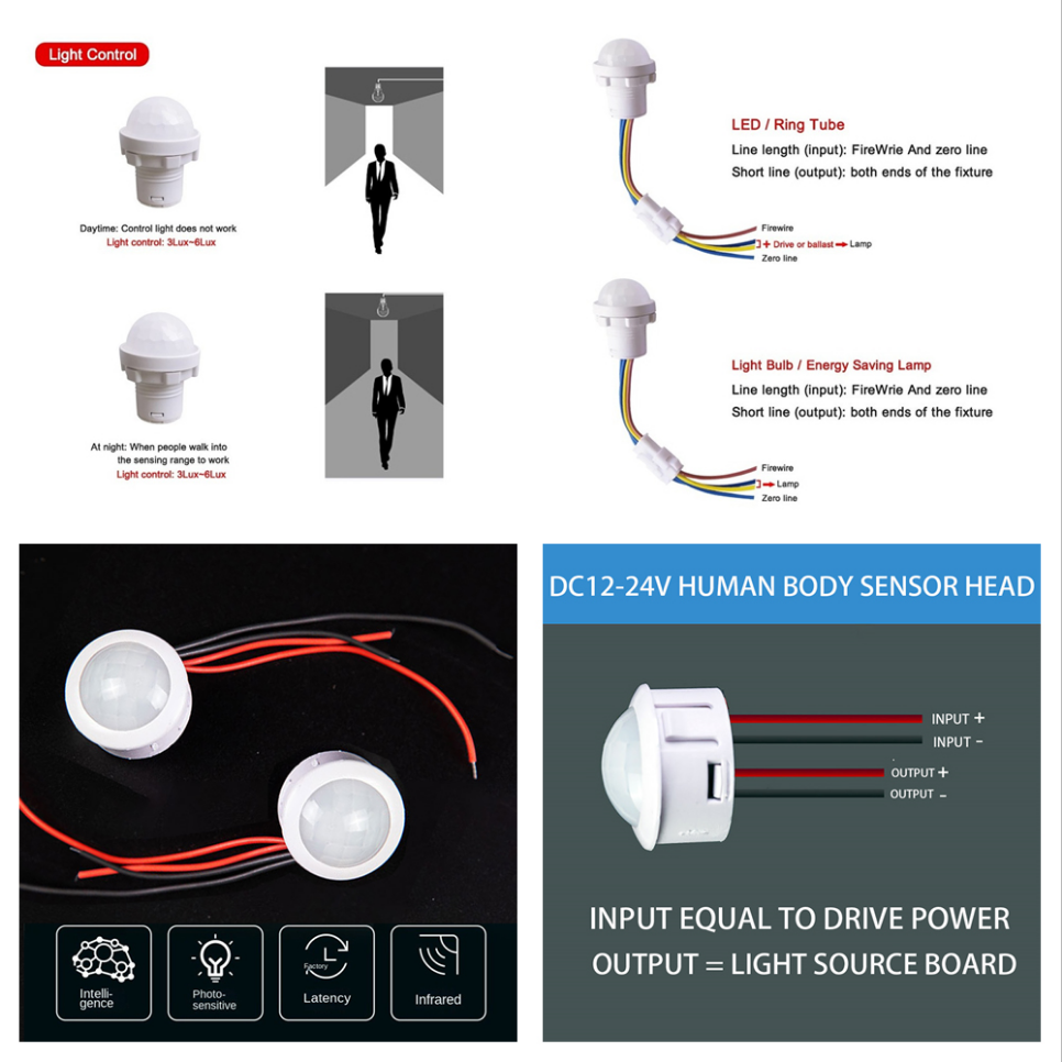 9V-60V 110V-220V LED Sensitive - Outdoor Lighting Timer Switch avaliação e preço