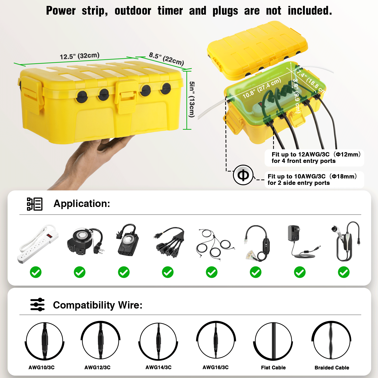 Extra Large Outdoor Waterproof - Outdoor Lighting Box avaliação e preço