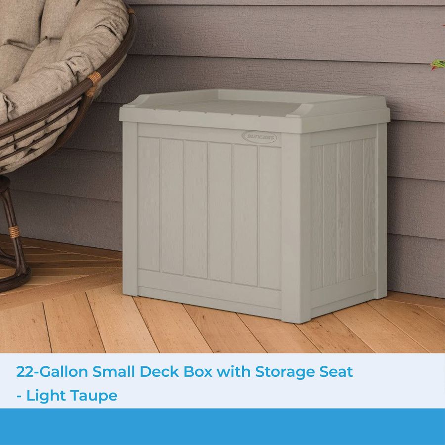 Outdoor Storage Box 22 Gallon  - Outdoor Lighting Box avaliação e preço