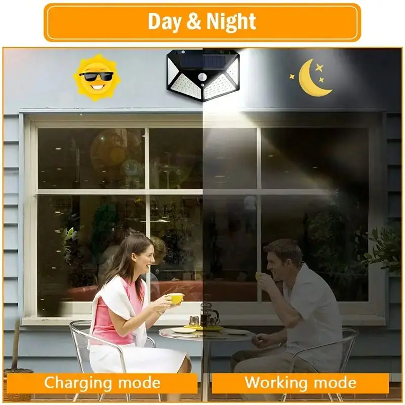 100LED Outdoor Solar Garden Li - Outdoor Lighting Lamps avaliação e preço