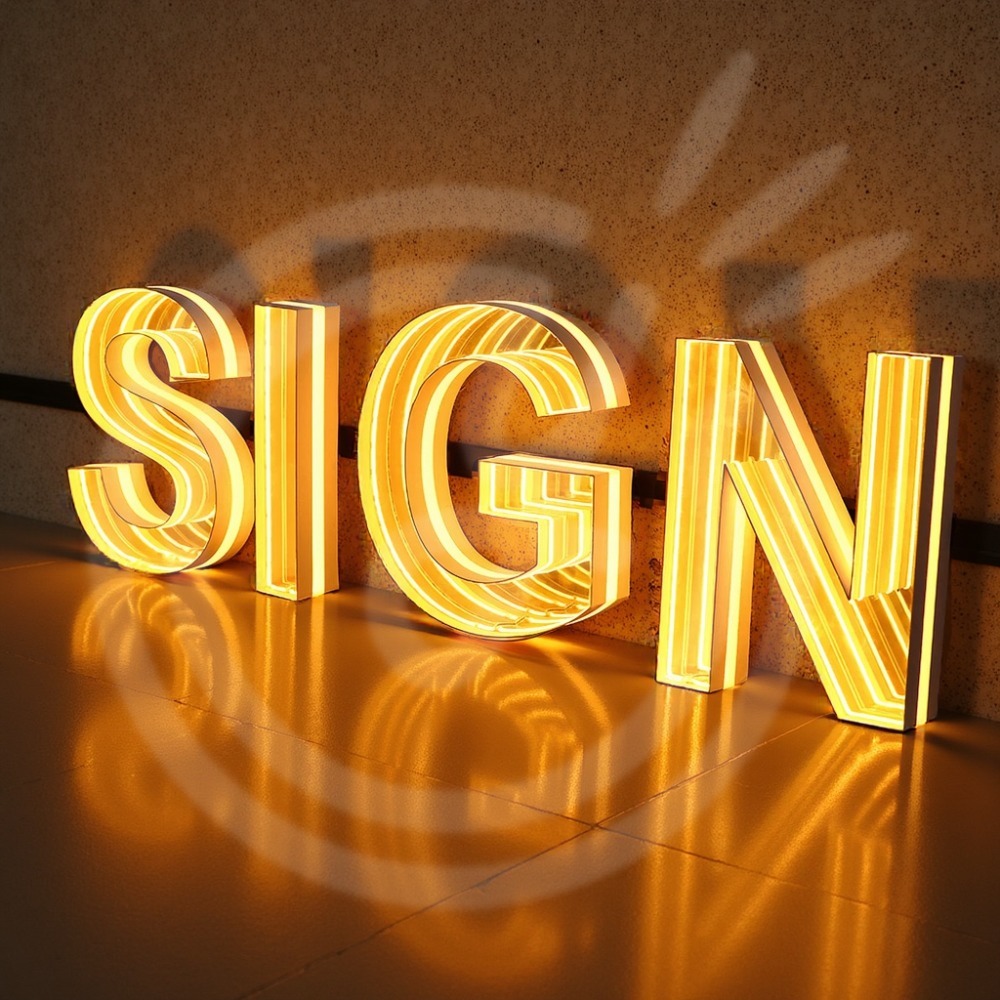 Custom 3D LED Infinity Mirror  - Outdoor Lighting Box avaliação e preço