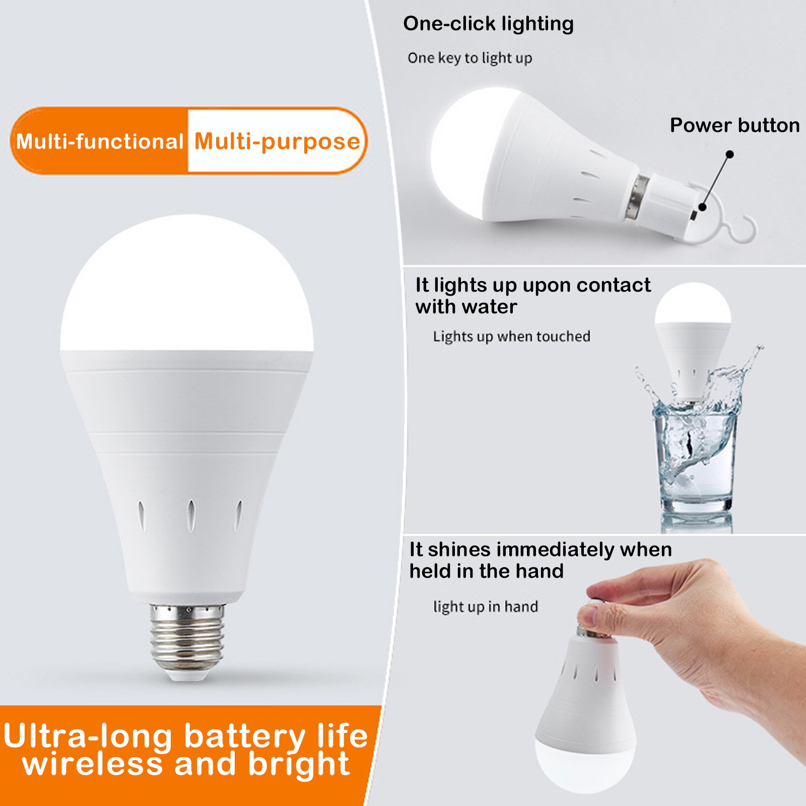 12W Rechargeable LED Emergency - Outdoor Lighting Design avaliação e preço