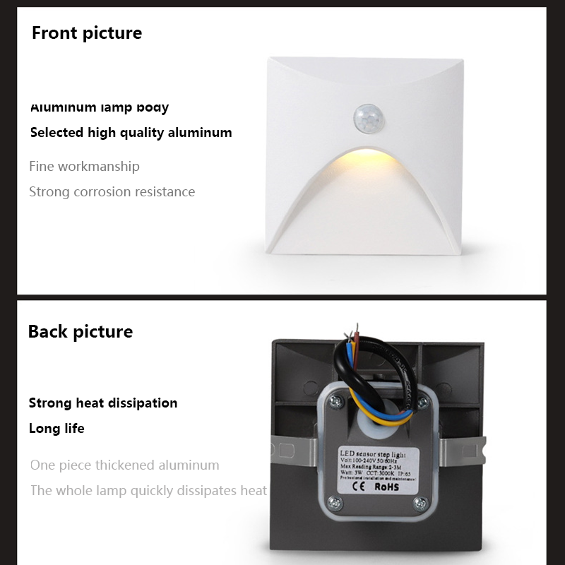 Recessed Motion Sensor Wall La - Outdoor Lighting Timer Switch avaliação e preço