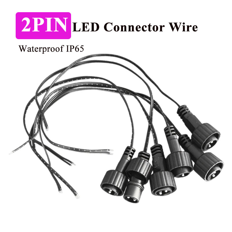 Outdoor 2Pin LED Connector wit - Outdoor Lighting Extension Cable avaliação e preço