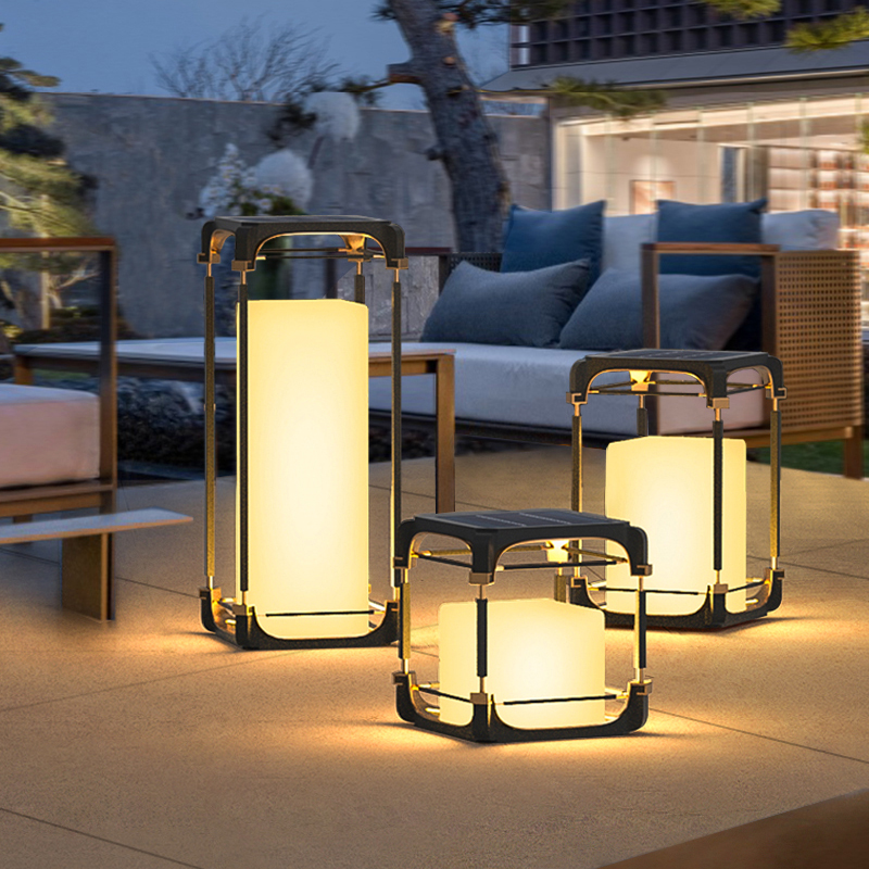 Luminous floor lamp courtyard  - Outdoor Lighting Lamps avaliação e preço