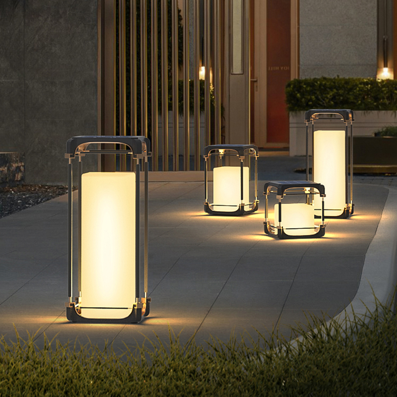 Luminous floor lamp courtyard  - Outdoor Lighting Lamps avaliação e preço