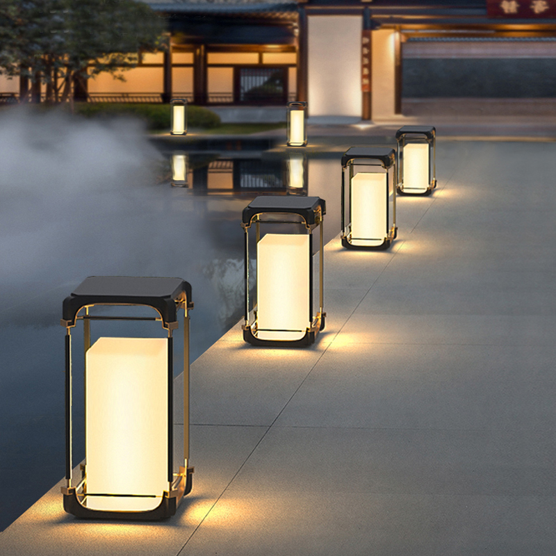 Luminous floor lamp courtyard  - Outdoor Lighting Lamps avaliação e preço