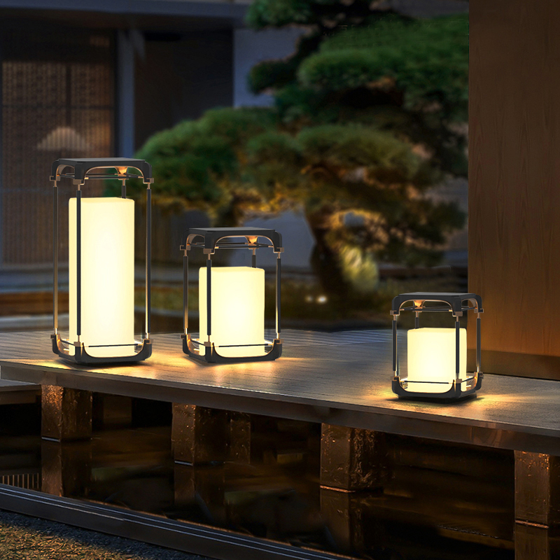Luminous floor lamp courtyard  - Outdoor Lighting Lamps avaliação e preço