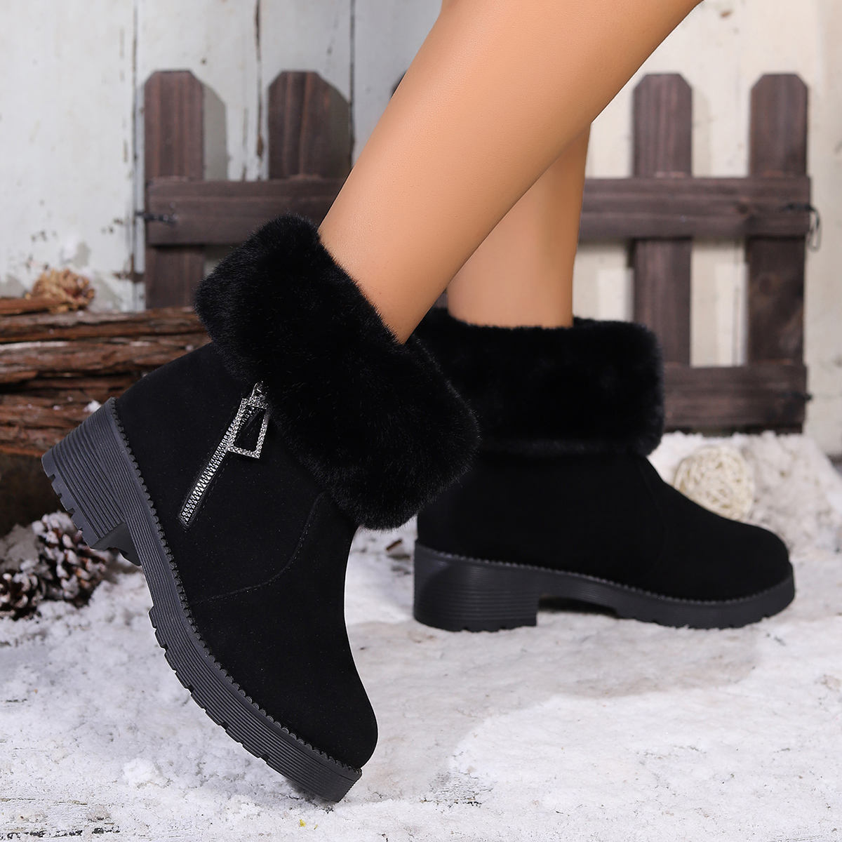 Winter Women Ankle Boots 2025  - Outdoor Lighting Design avaliação e preço