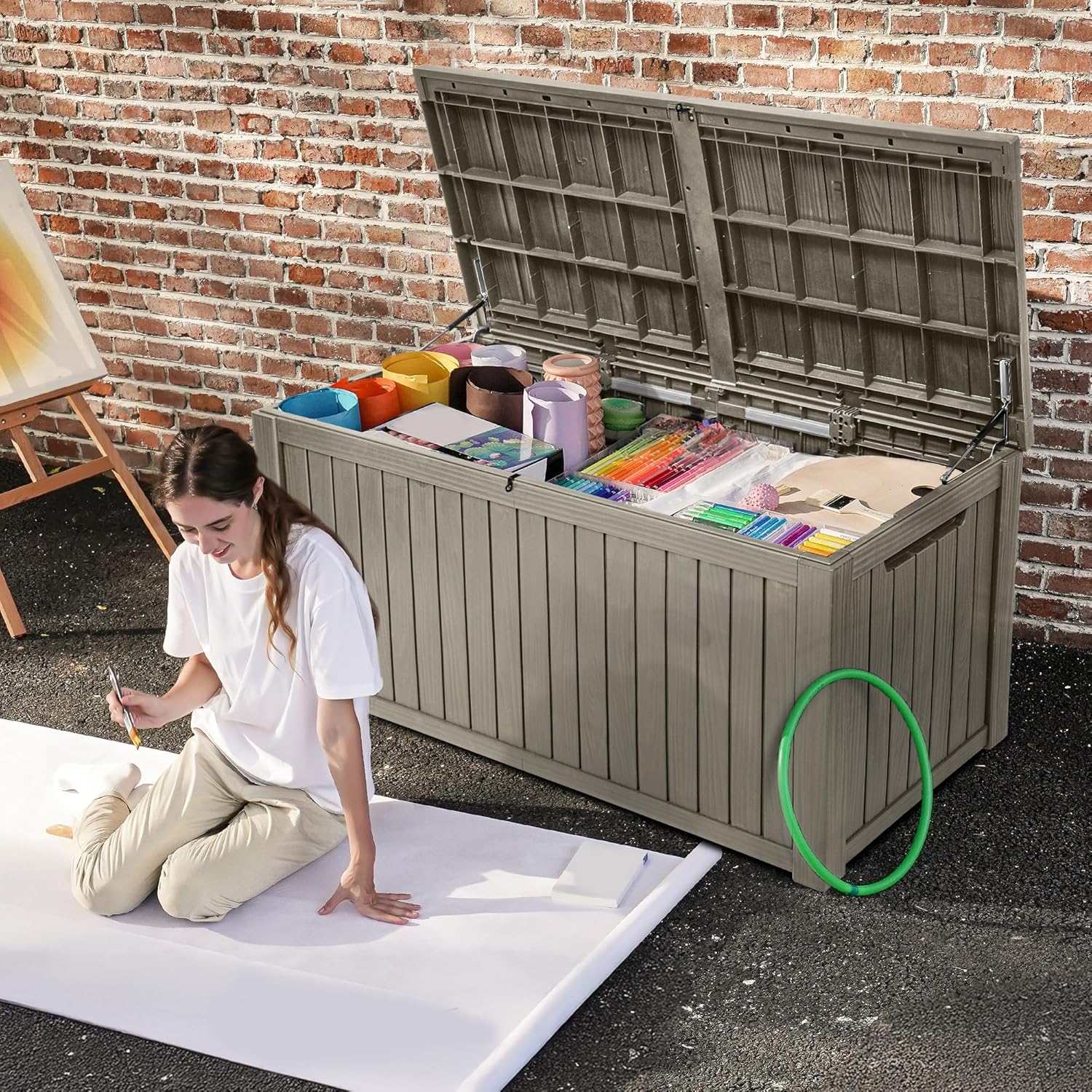 220 Gallon Extra-Large Patio D - Outdoor Lighting Box avaliação e preço