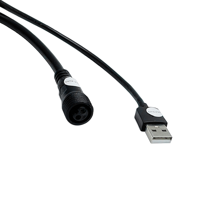 USB Male To 2 Pin Female Charg - Outdoor Lighting Extension Cable avaliação e preço