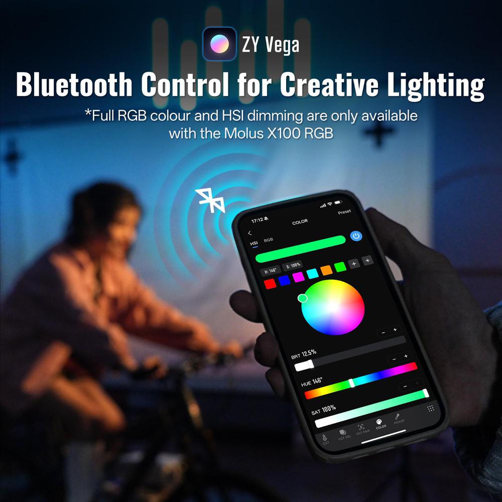 ZHIYUN MOLUS X100 RGB LED Ligh - Outdoor Lighting Video Shooting avaliação e preço