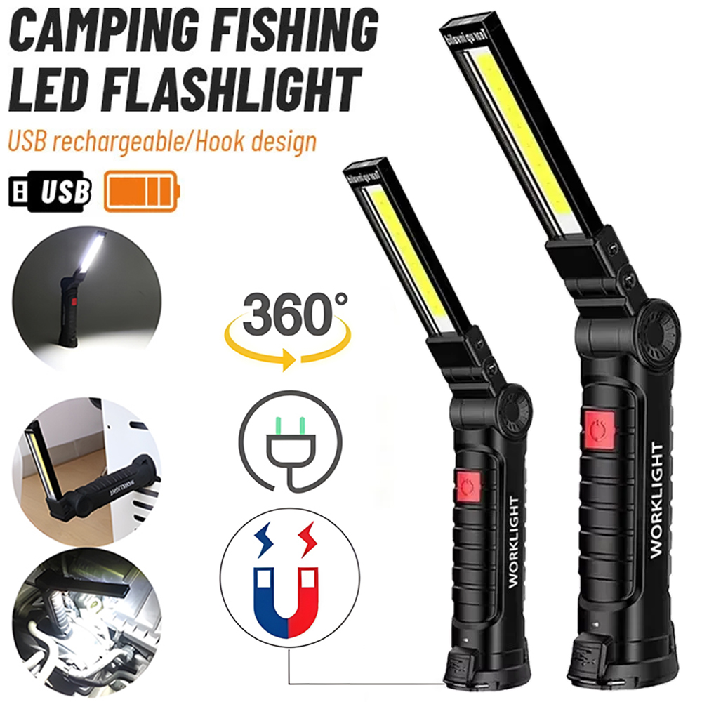 LED COB Flashlight USB Recharg - Outdoor Lighting Lowes avaliação e preço