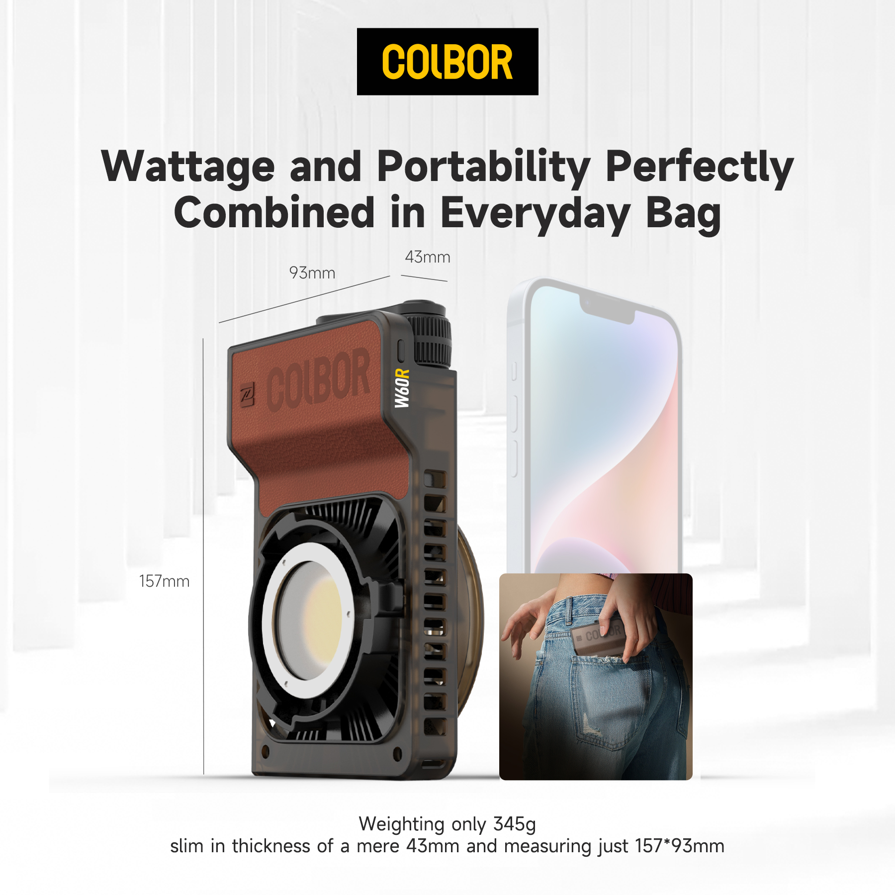 Colbor Wonder W60 RGB LED Vide - Outdoor Lighting Video Shooting avaliação e preço