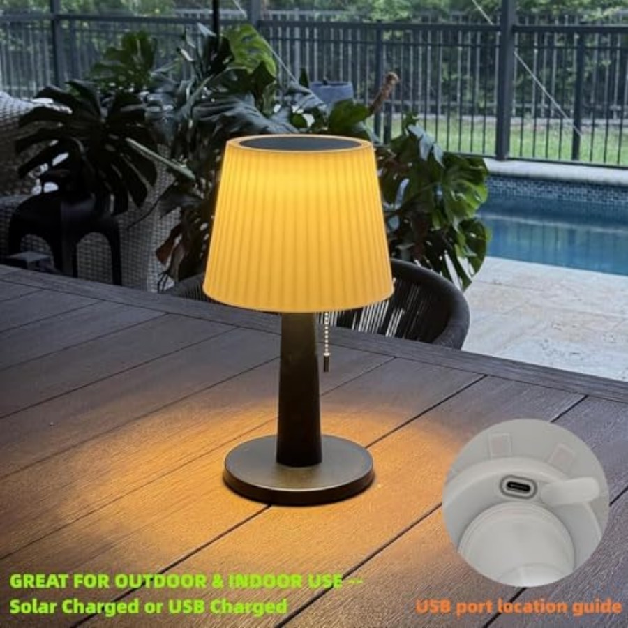 Solar Table Lamps Outdoor Indo - Outdoor Lighting Lamps avaliação e preço