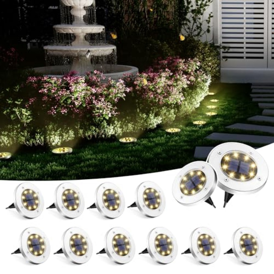 Solar Ground Lights Solar Ligh - Outdoor Lighting Garden avaliação e preço