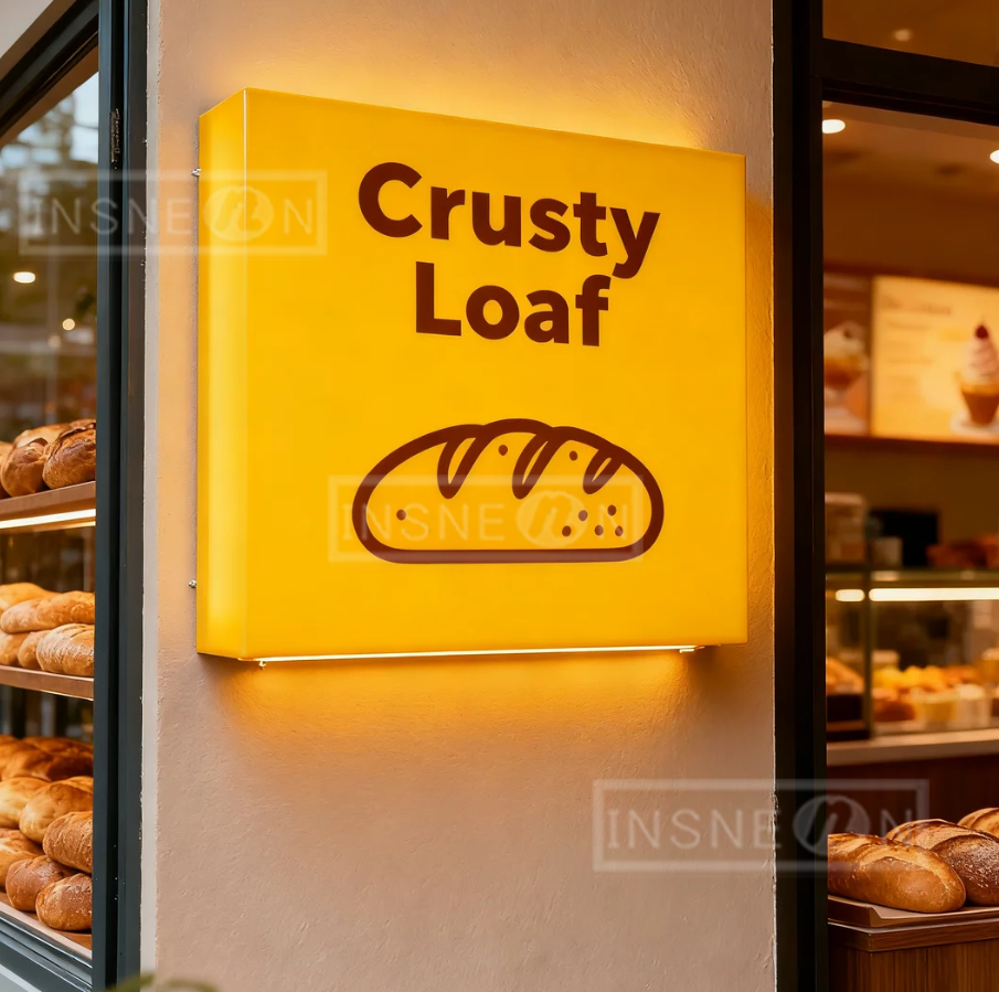 Custom LED Sign LightBox Fresh - Outdoor Lighting Box avaliação e preço