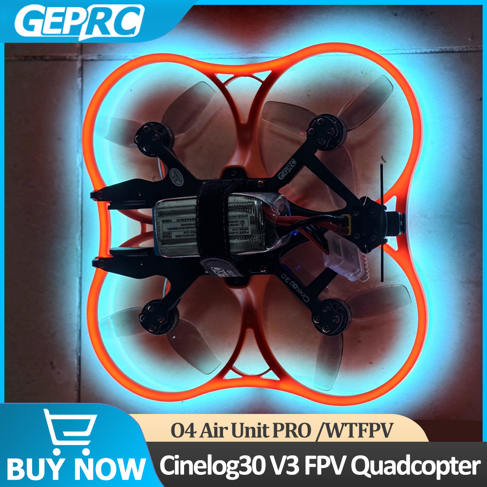 GEPRC Cinelog30 V3 FPV Quadcop - Outdoor Lighting Box avaliação e preço