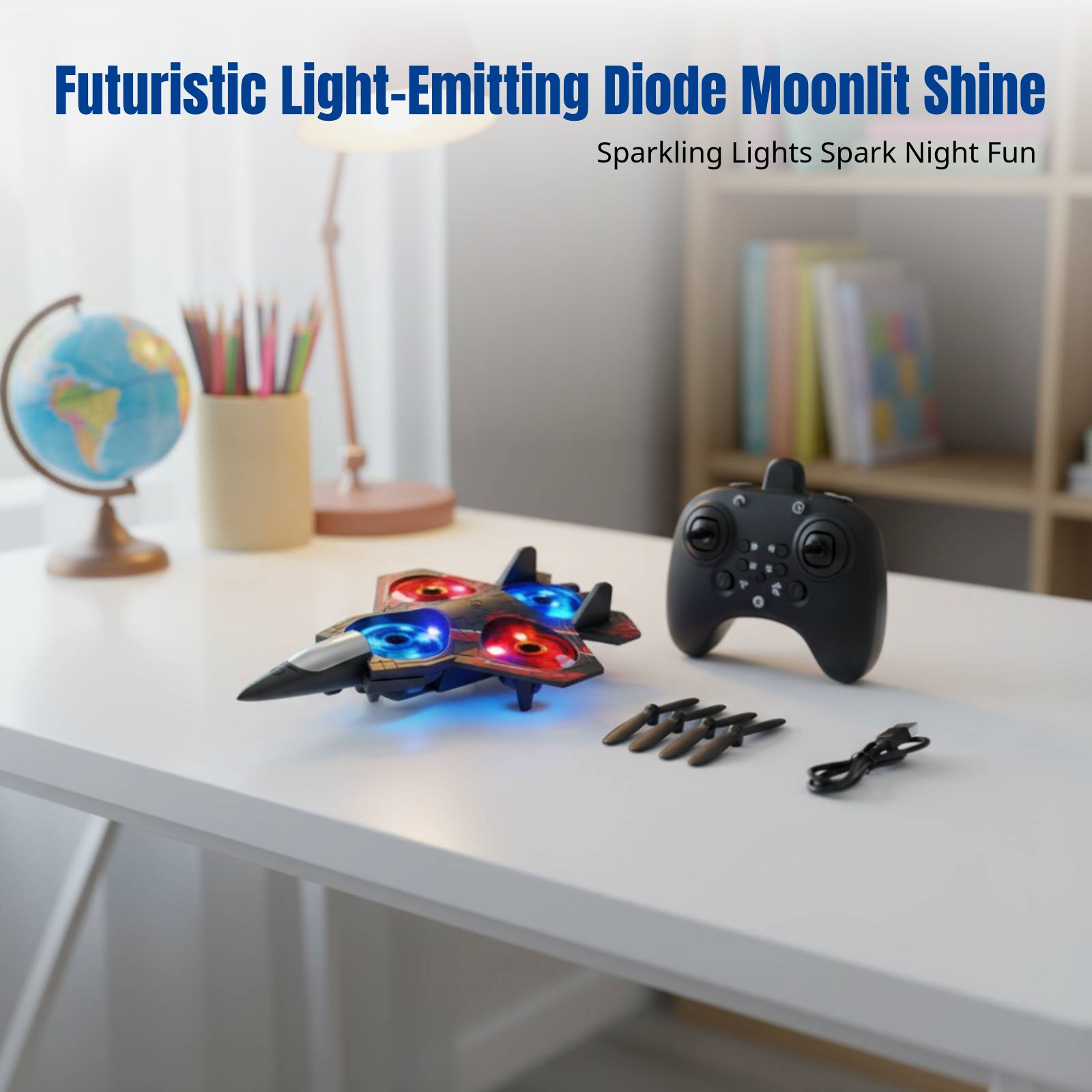 RC Stunt Fighter Jet, Remote C - Outdoor Lighting Box avaliação e preço